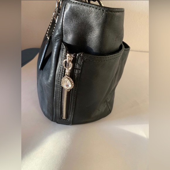 Coach Gallery tote black leather - Picture 8 of 11